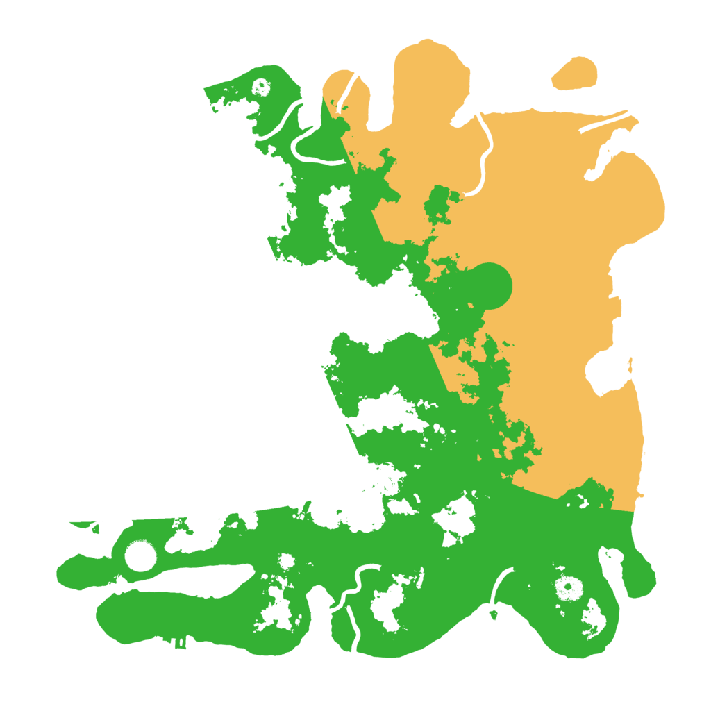 Biome Rust Map: Procedural Map, Size: 4000, Seed: 34473637