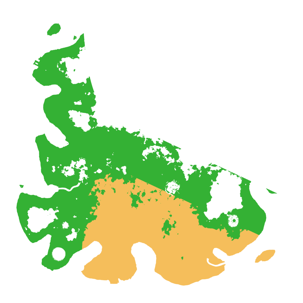 Biome Rust Map: Procedural Map, Size: 4000, Seed: 990261