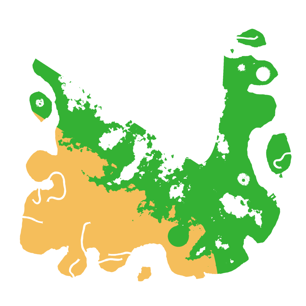 Biome Rust Map: Procedural Map, Size: 3850, Seed: 929245617