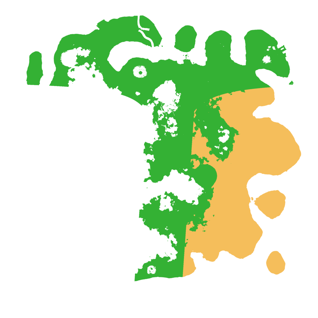 Biome Rust Map: Procedural Map, Size: 3700, Seed: 365236974