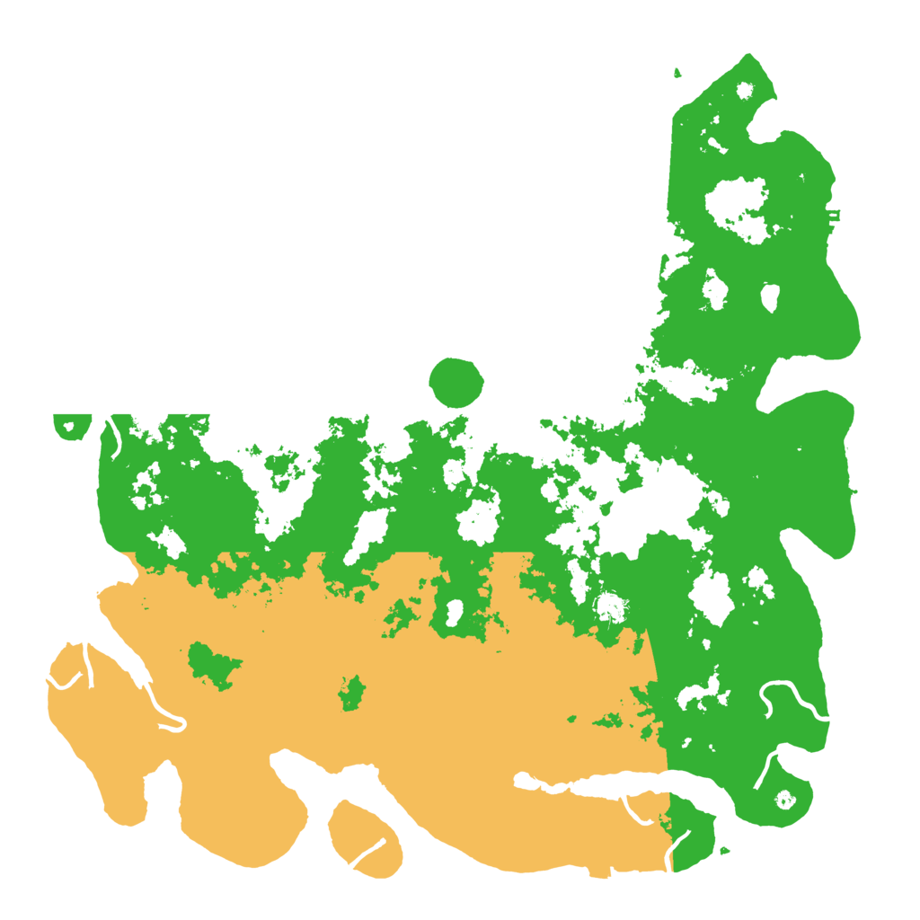 Biome Rust Map: Procedural Map, Size: 5000, Seed: 253444512