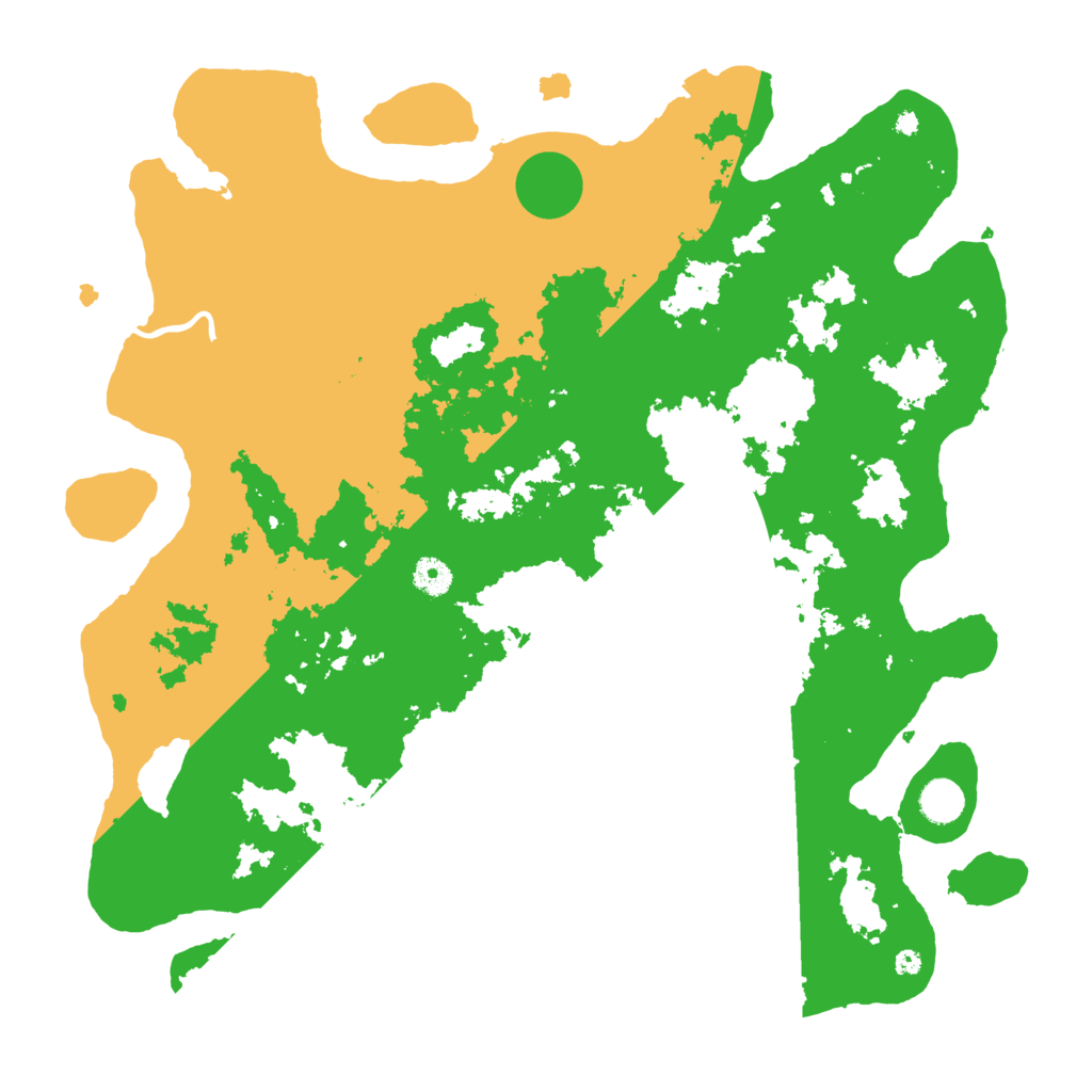 Biome Rust Map: Procedural Map, Size: 4300, Seed: 97410402