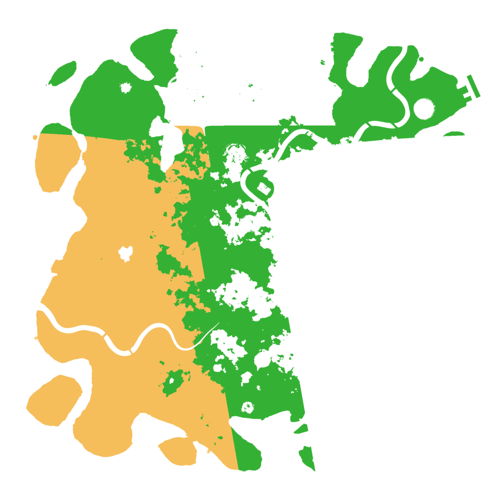Biome Rust Map: Procedural Map, Size: 4250, Seed: 6124569