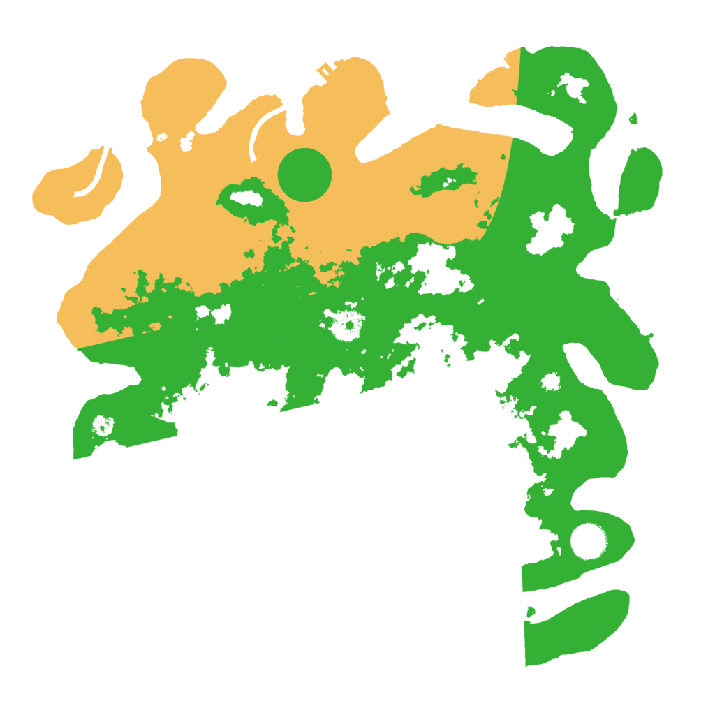 Biome Rust Map: Procedural Map, Size: 3500, Seed: 1180013415