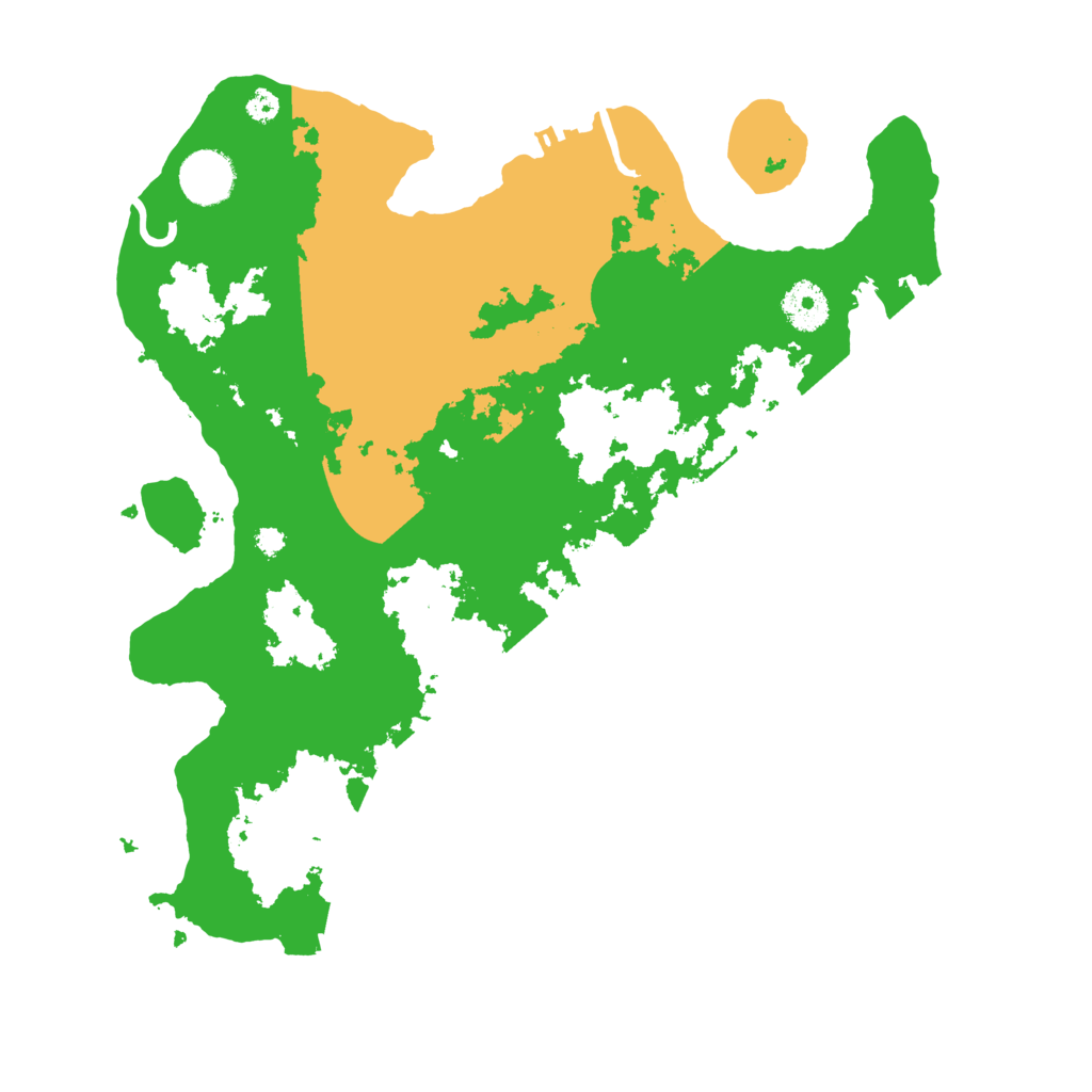 Biome Rust Map: Procedural Map, Size: 3500, Seed: 21569771
