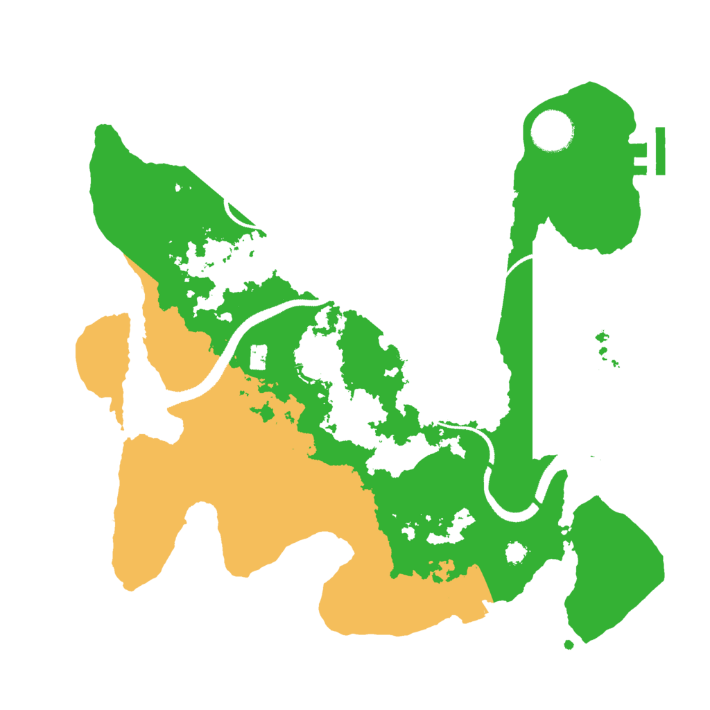 Biome Rust Map: Procedural Map, Size: 3000, Seed: 1732289818