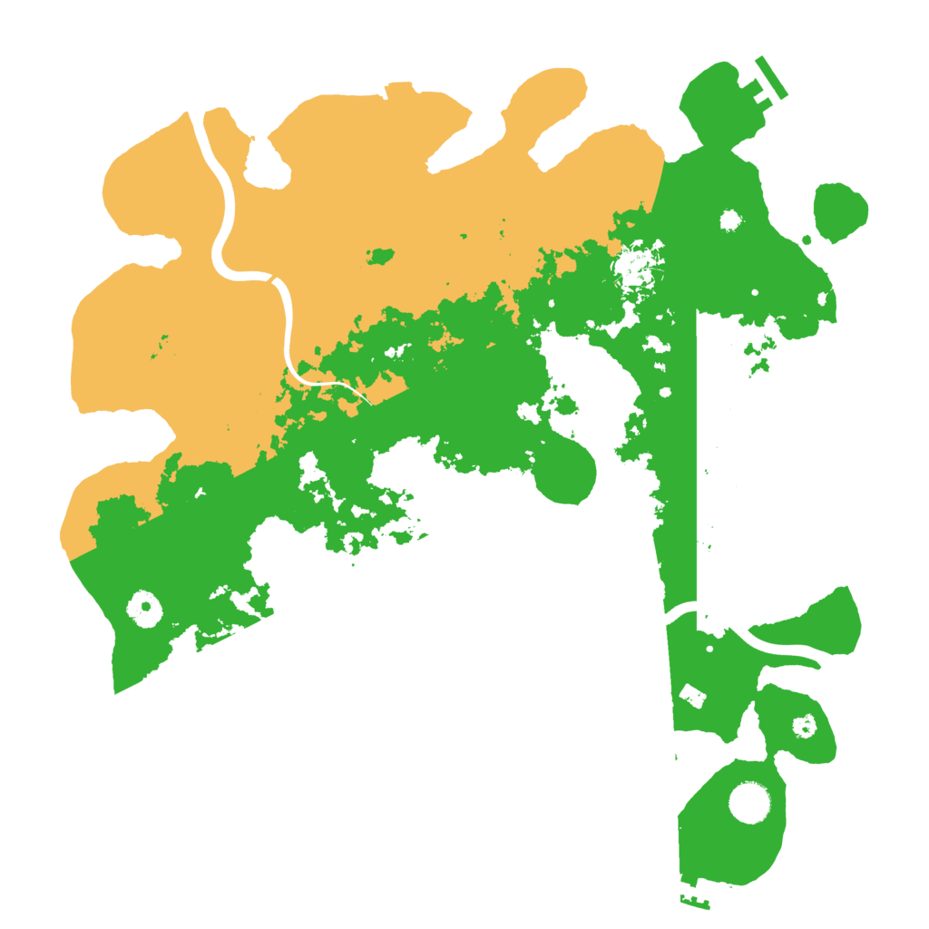 Biome Rust Map: Procedural Map, Size: 3950, Seed: 85040963