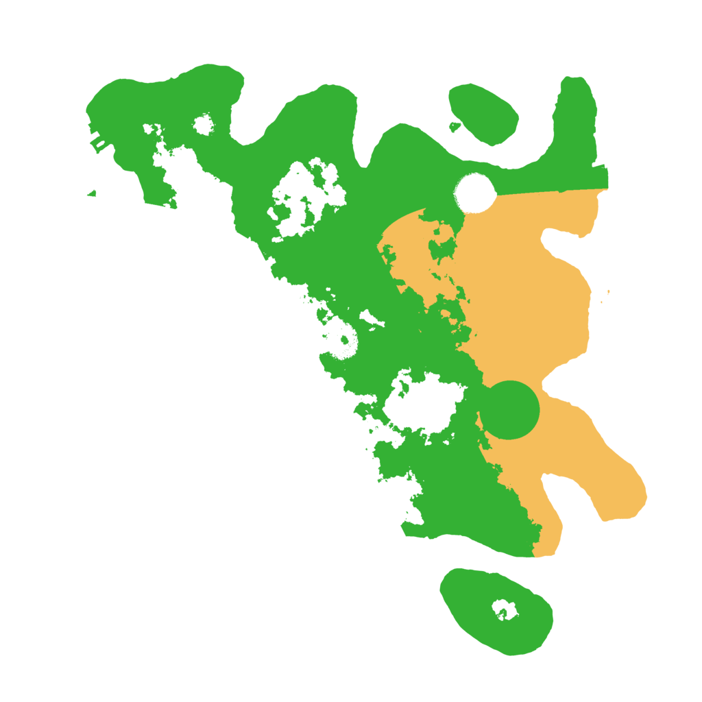 Biome Rust Map: Procedural Map, Size: 3150, Seed: 8979