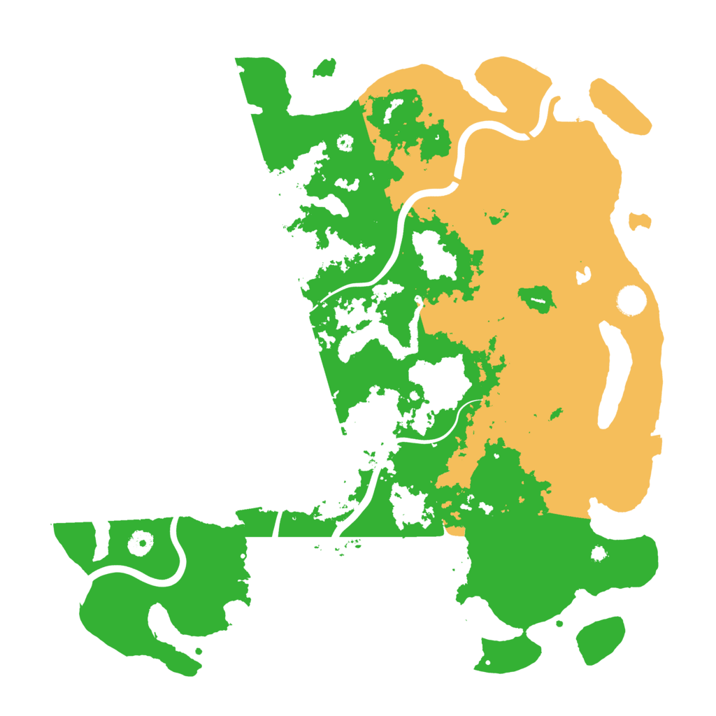 Biome Rust Map: Procedural Map, Size: 4250, Seed: 82760527