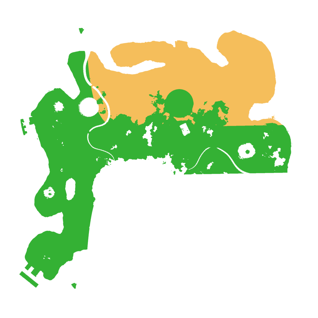 Biome Rust Map: Procedural Map, Size: 3000, Seed: 785893791