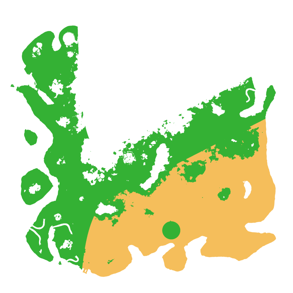 Biome Rust Map: Procedural Map, Size: 4300, Seed: 64848760