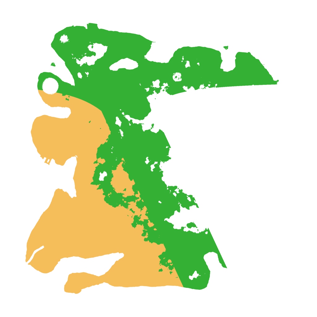 Biome Rust Map: Procedural Map, Size: 3550, Seed: 22449108