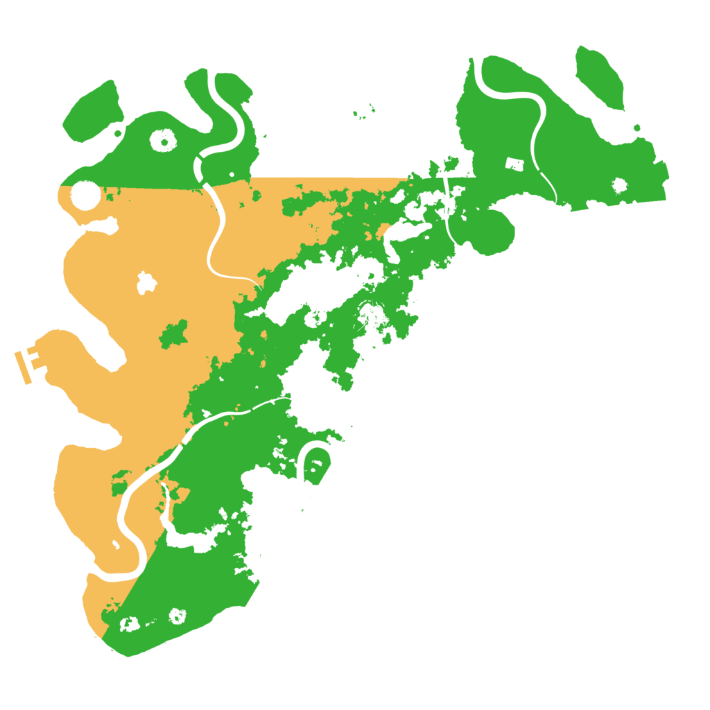 Biome Rust Map: Procedural Map, Size: 4250, Seed: 1102057277