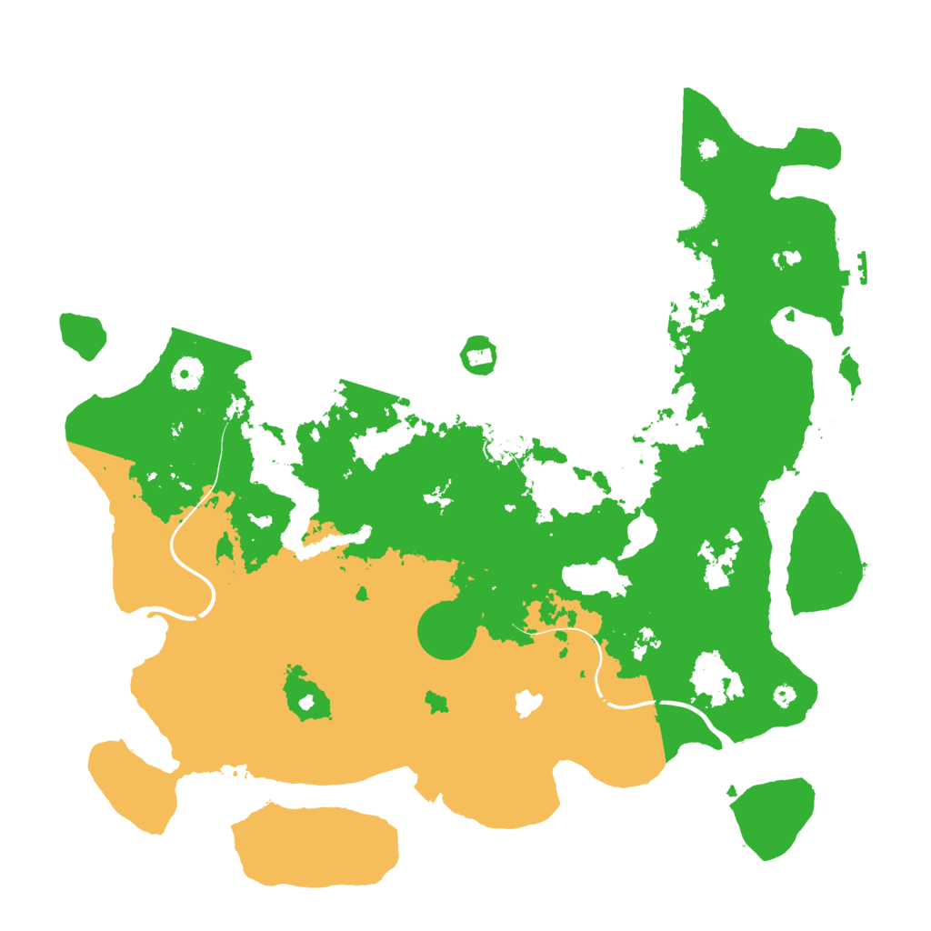 Biome Rust Map: Procedural Map, Size: 4250, Seed: 50777250