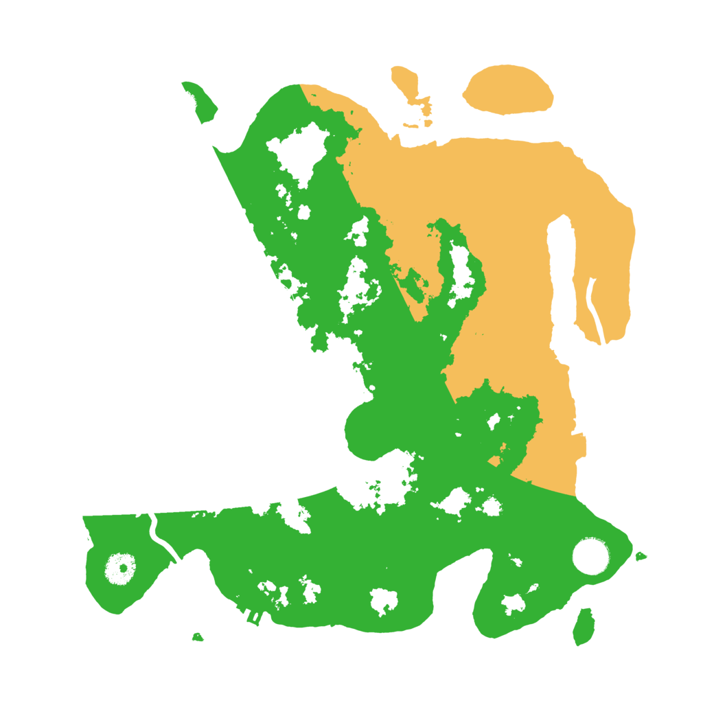 Biome Rust Map: Procedural Map, Size: 3375, Seed: 123456