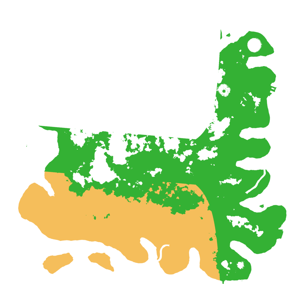 Biome Rust Map: Procedural Map, Size: 3800, Seed: 180959578