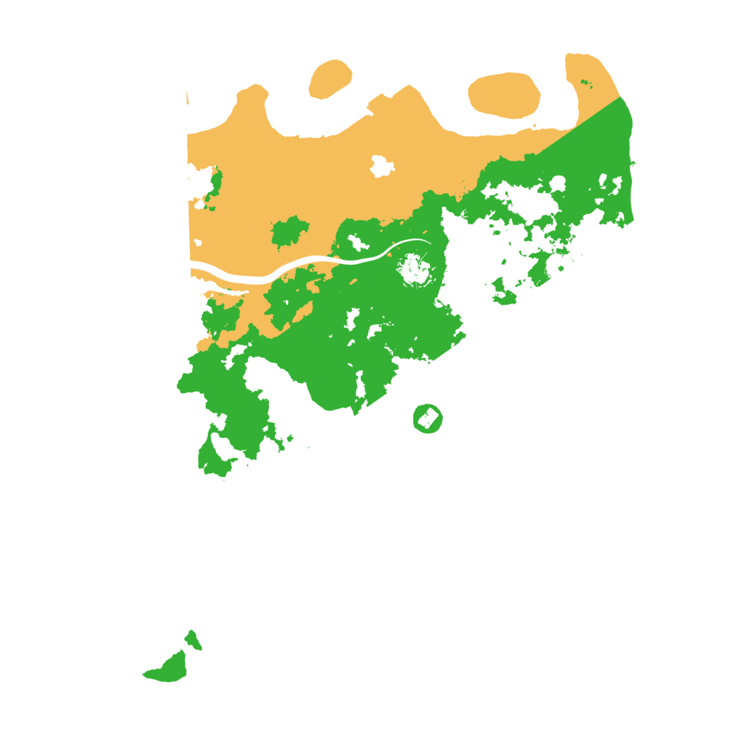 Biome Rust Map: Procedural Map, Size: 4000, Seed: 27258