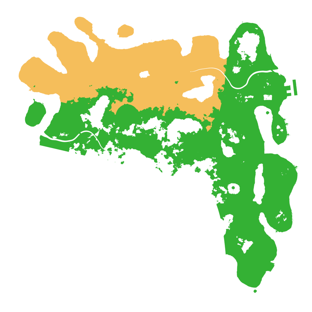 Biome Rust Map: Procedural Map, Size: 4000, Seed: 447849475