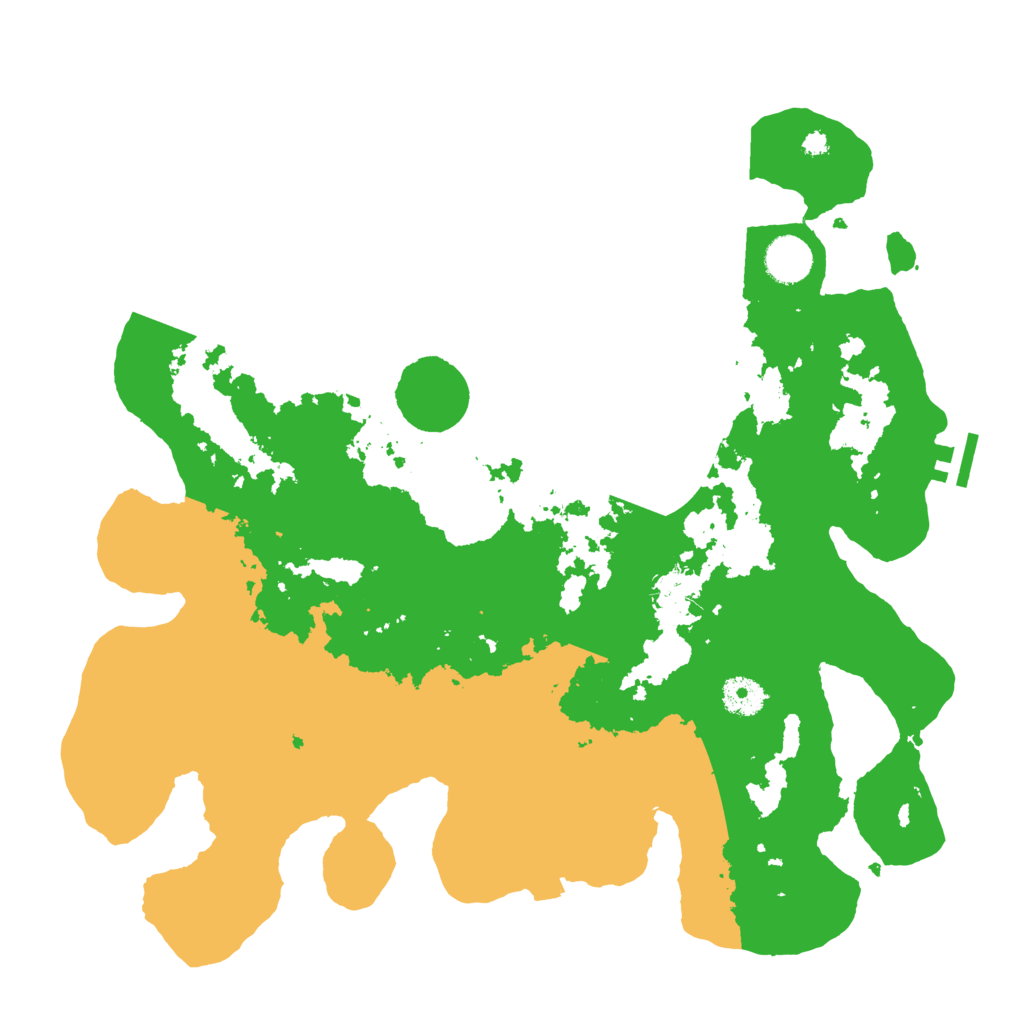 Biome Rust Map: Procedural Map, Size: 3800, Seed: 73440914