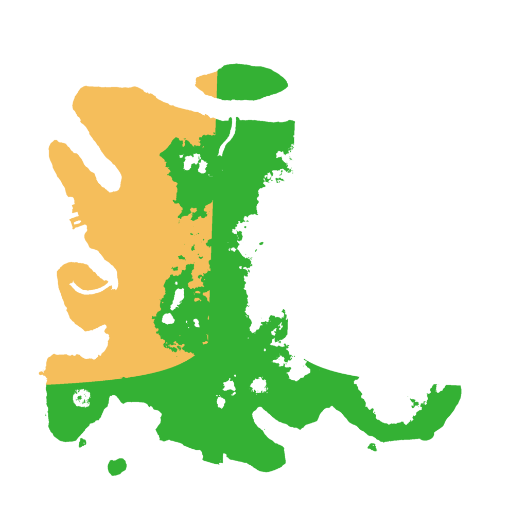 Biome Rust Map: Procedural Map, Size: 3000, Seed: 1225992468