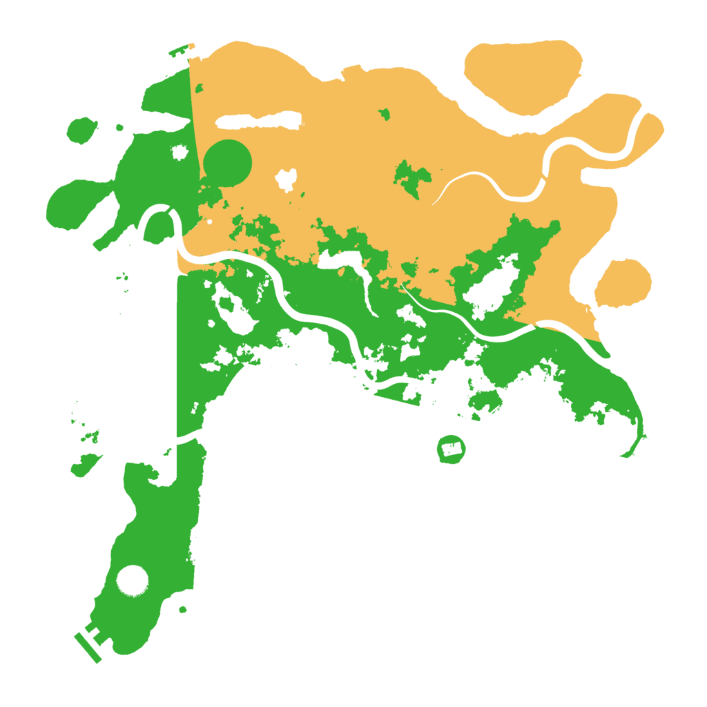 Biome Rust Map: Procedural Map, Size: 4000, Seed: 1916473988