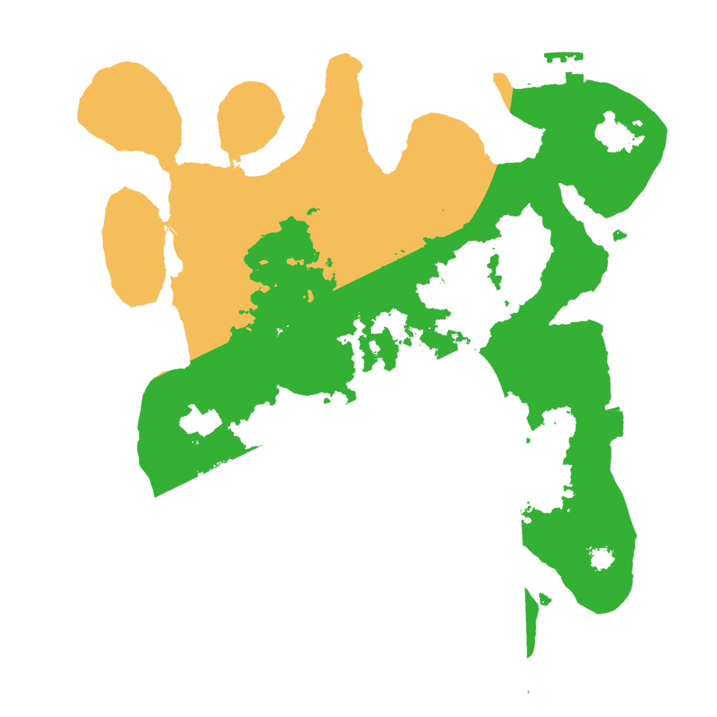 Biome Rust Map: Procedural Map, Size: 2800, Seed: 827871973