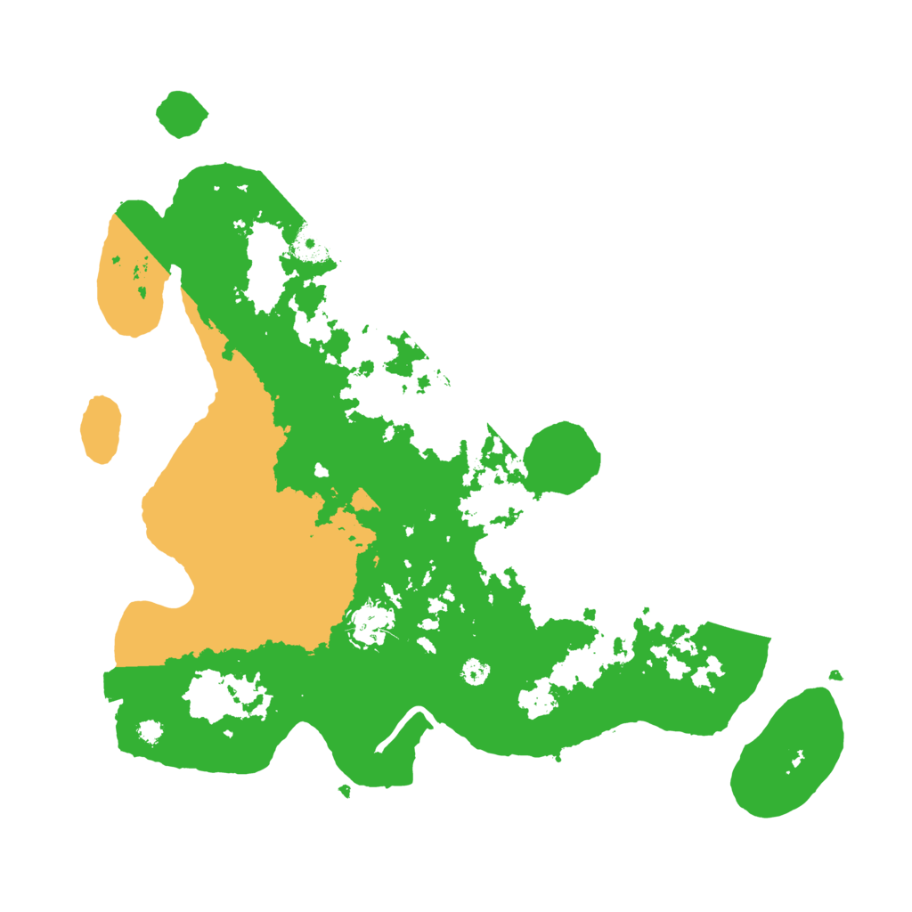 Biome Rust Map: Procedural Map, Size: 3500, Seed: 95230120