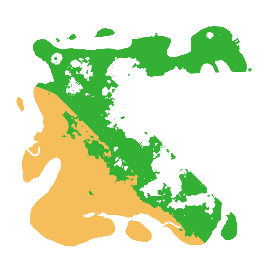 Biome Rust Map: Procedural Map, Size: 3500, Seed: 1682183850