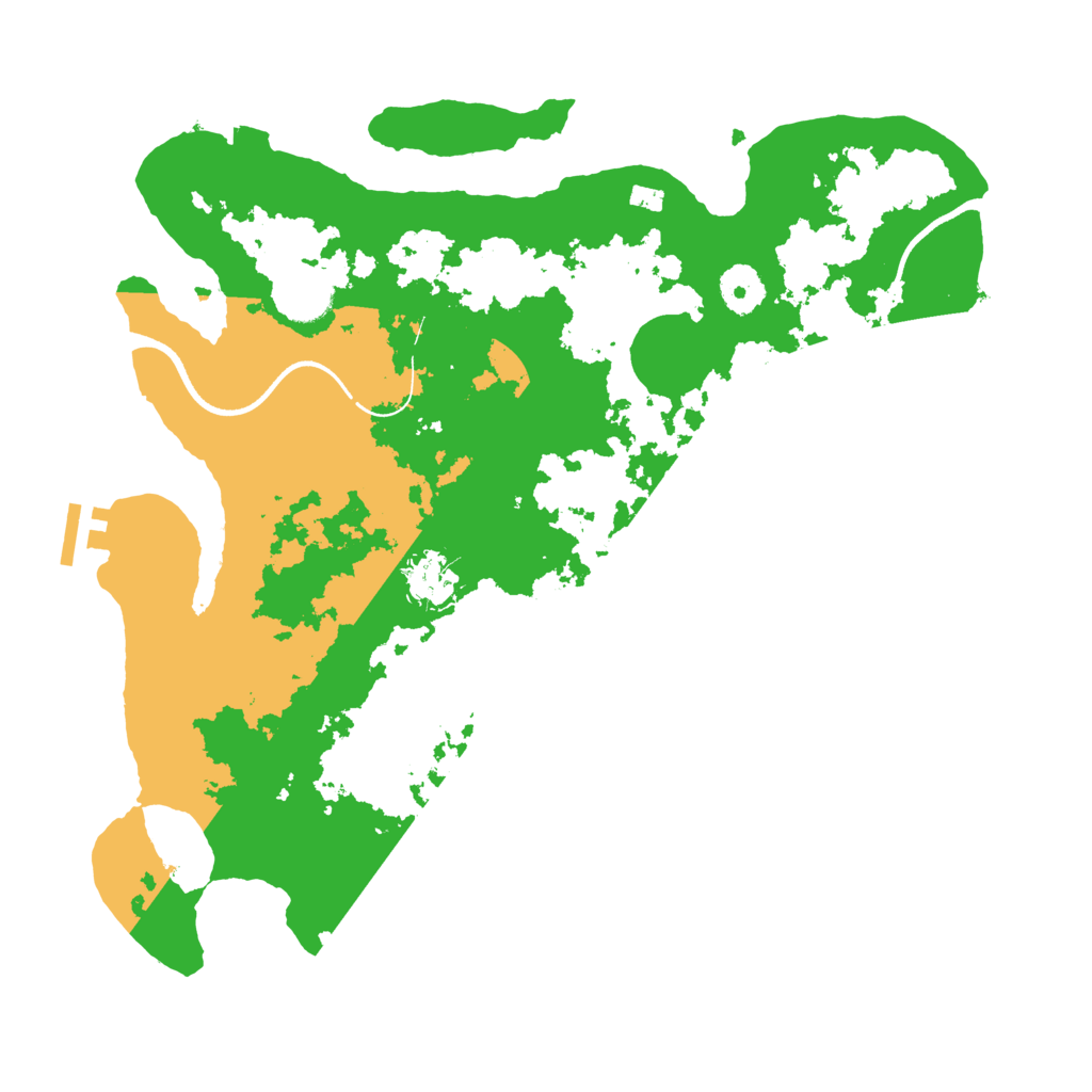 Biome Rust Map: Procedural Map, Size: 3550, Seed: 34930922