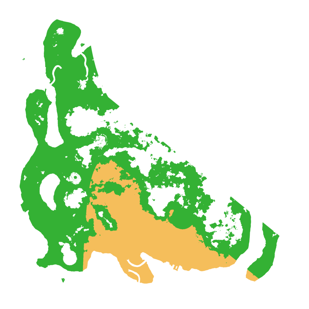 Biome Rust Map: Procedural Map, Size: 4000, Seed: 87657101