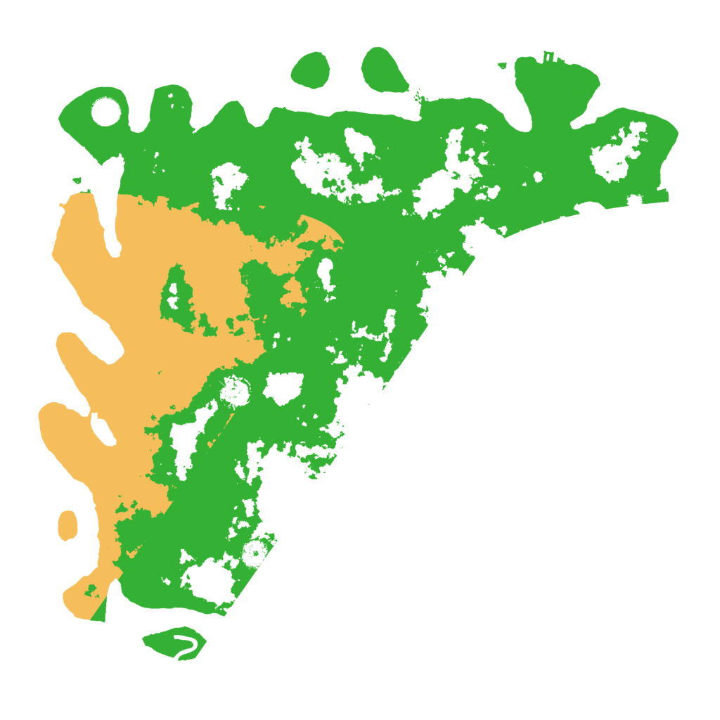 Biome Rust Map: Procedural Map, Size: 4400, Seed: 49431450