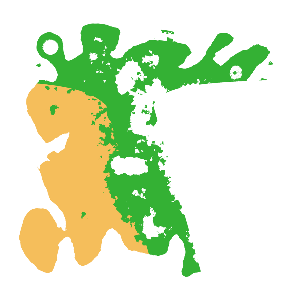 Biome Rust Map: Procedural Map, Size: 3500, Seed: 1119740757