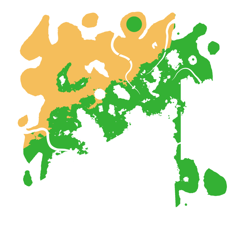 Biome Rust Map: Procedural Map, Size: 4100, Seed: 16927980