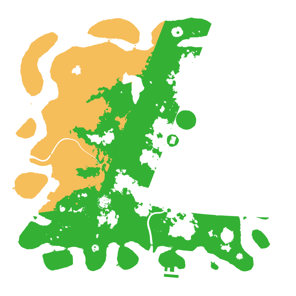 Biome Rust Map: Procedural Map, Size: 4100, Seed: 65703361