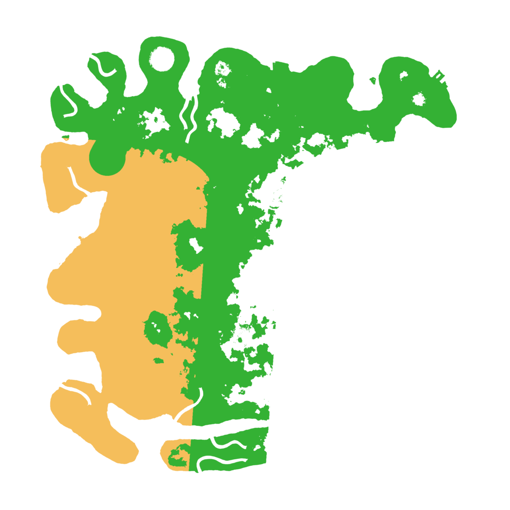 Biome Rust Map: Procedural Map, Size: 3700, Seed: 2052677693