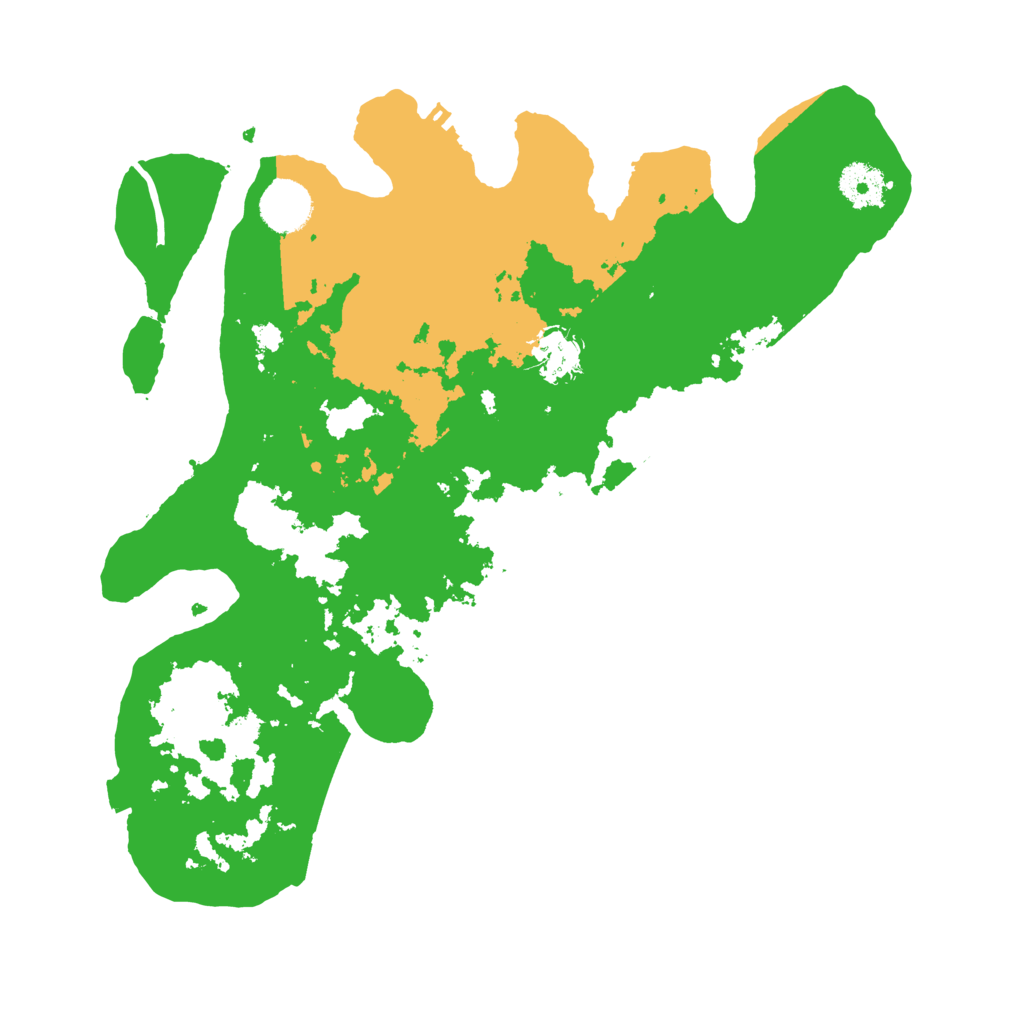 Biome Rust Map: Procedural Map, Size: 3500, Seed: 926980850