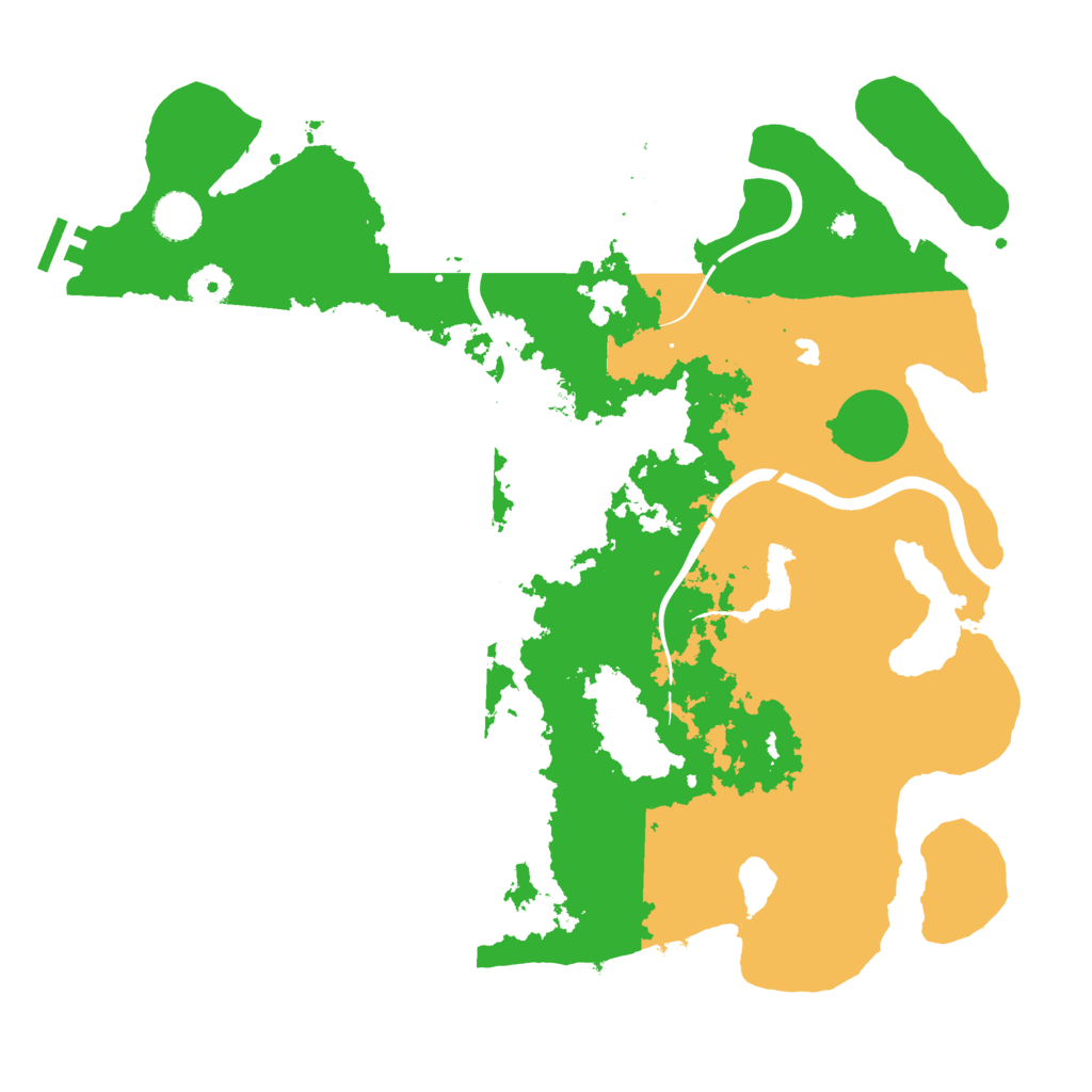 Biome Rust Map: Procedural Map, Size: 4000, Seed: 751743806