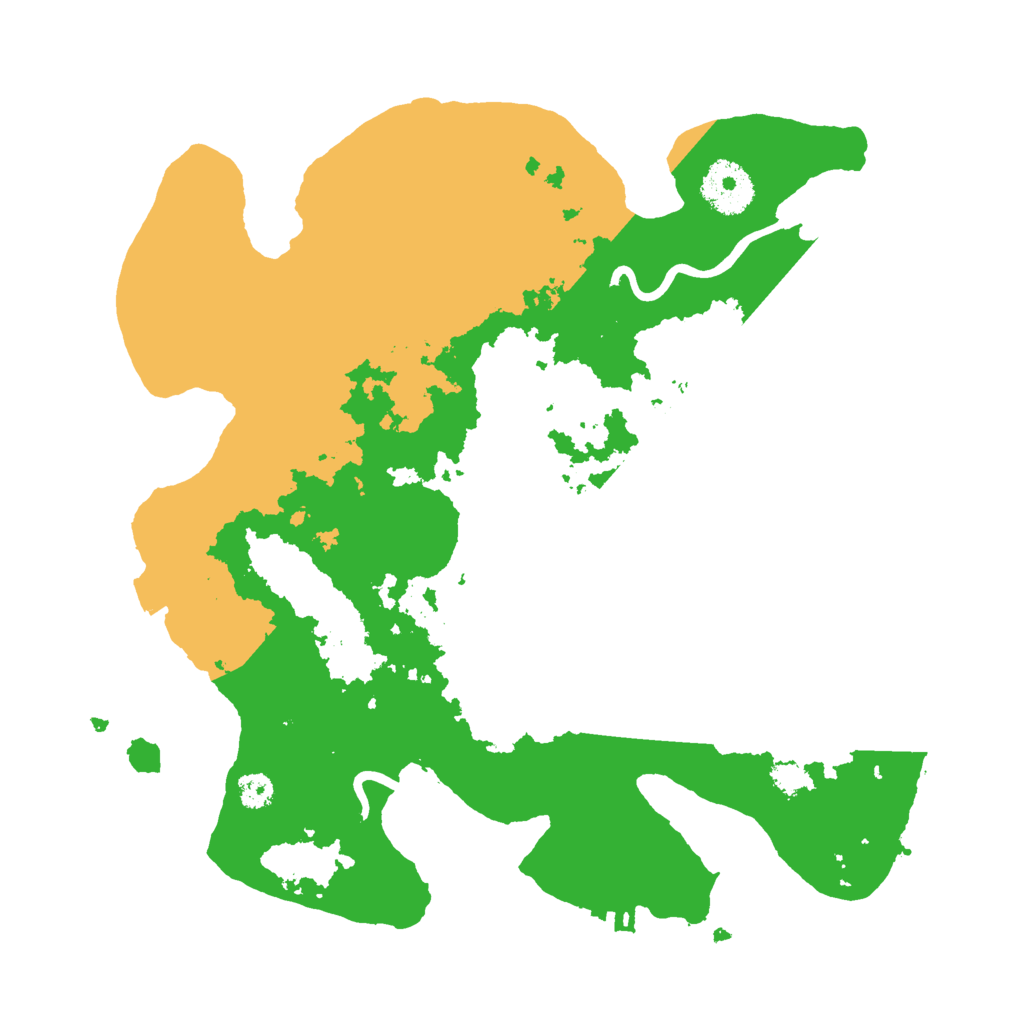 Biome Rust Map: Procedural Map, Size: 3000, Seed: 442757475