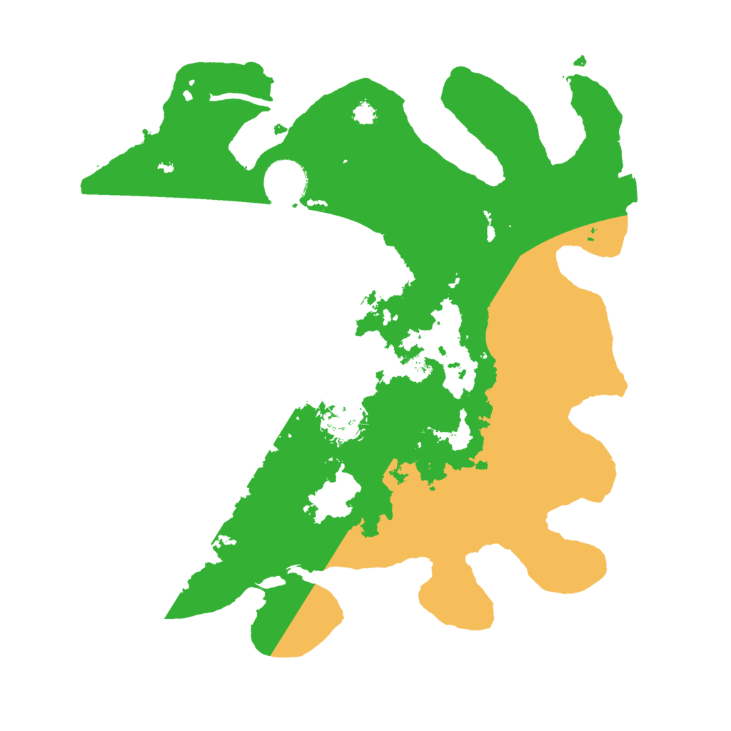 Biome Rust Map: Procedural Map, Size: 3000, Seed: 28674