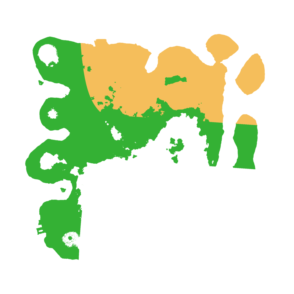 Biome Rust Map: Procedural Map, Size: 2800, Seed: 228258589