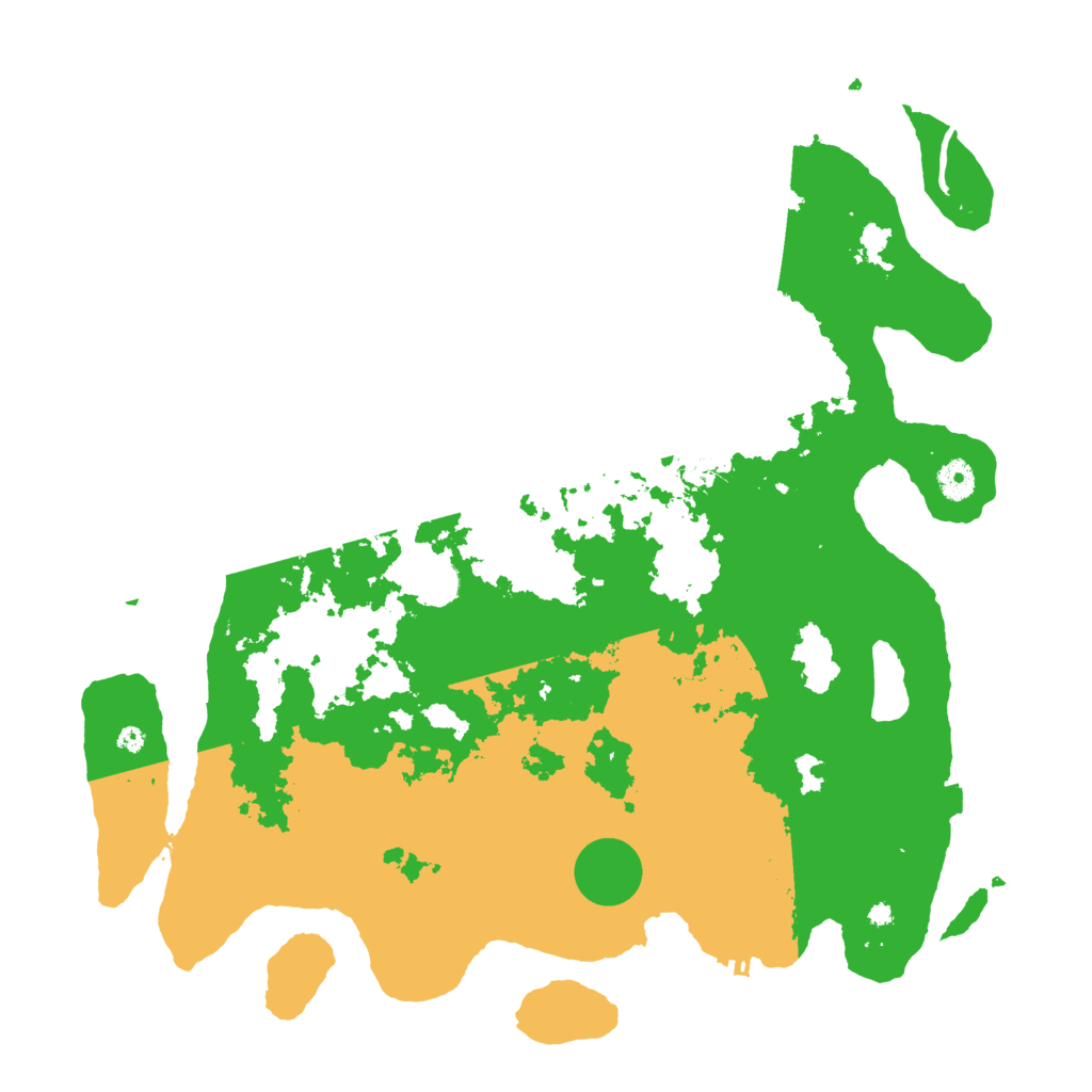 Biome Rust Map: Procedural Map, Size: 4250, Seed: 2174689