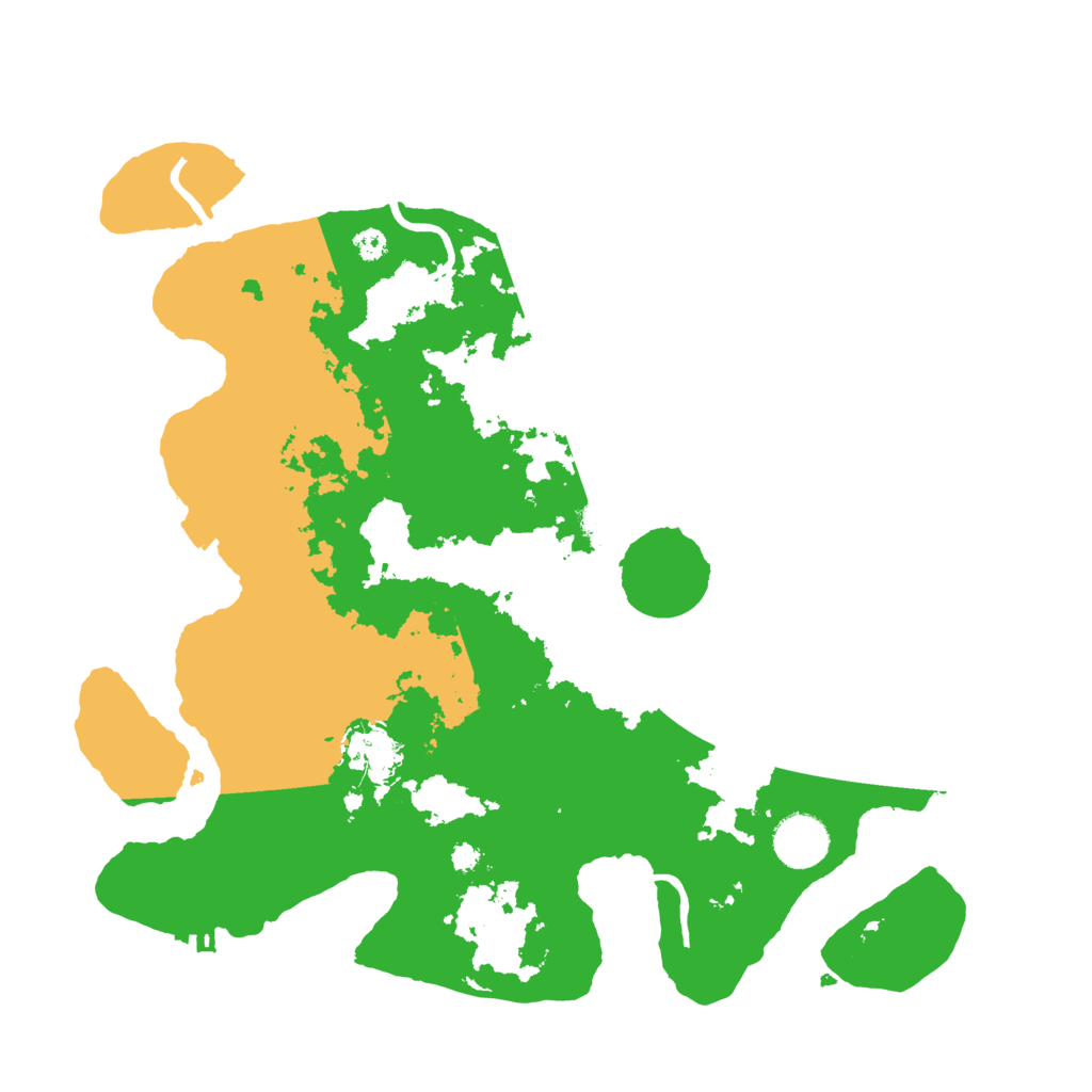 Biome Rust Map: Procedural Map, Size: 3500, Seed: 456943008