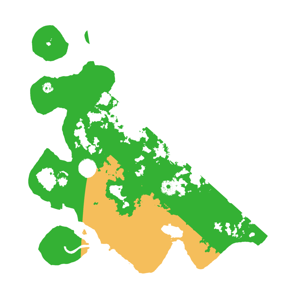 Biome Rust Map: Procedural Map, Size: 3000, Seed: 843834820