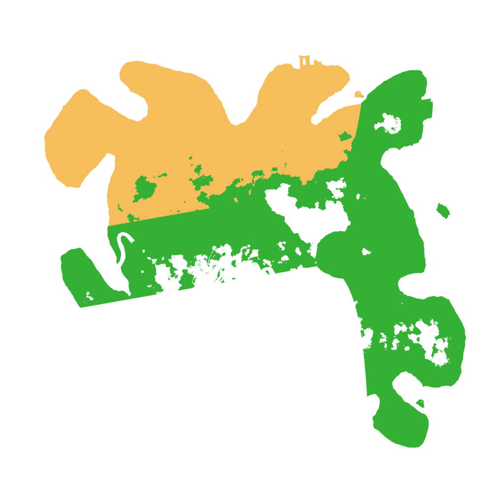 Biome Rust Map: Procedural Map, Size: 3000, Seed: 42439