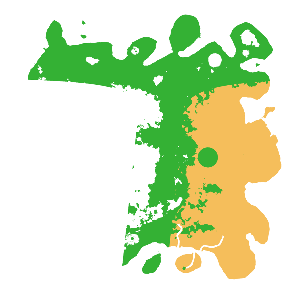 Biome Rust Map: Procedural Map, Size: 3950, Seed: 96158584