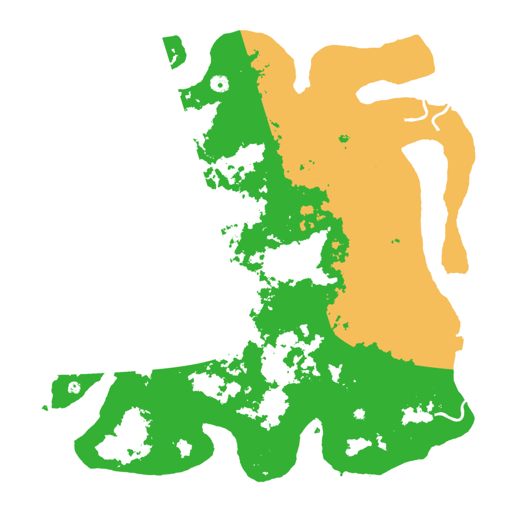 Biome Rust Map: Procedural Map, Size: 4250, Seed: 14370226
