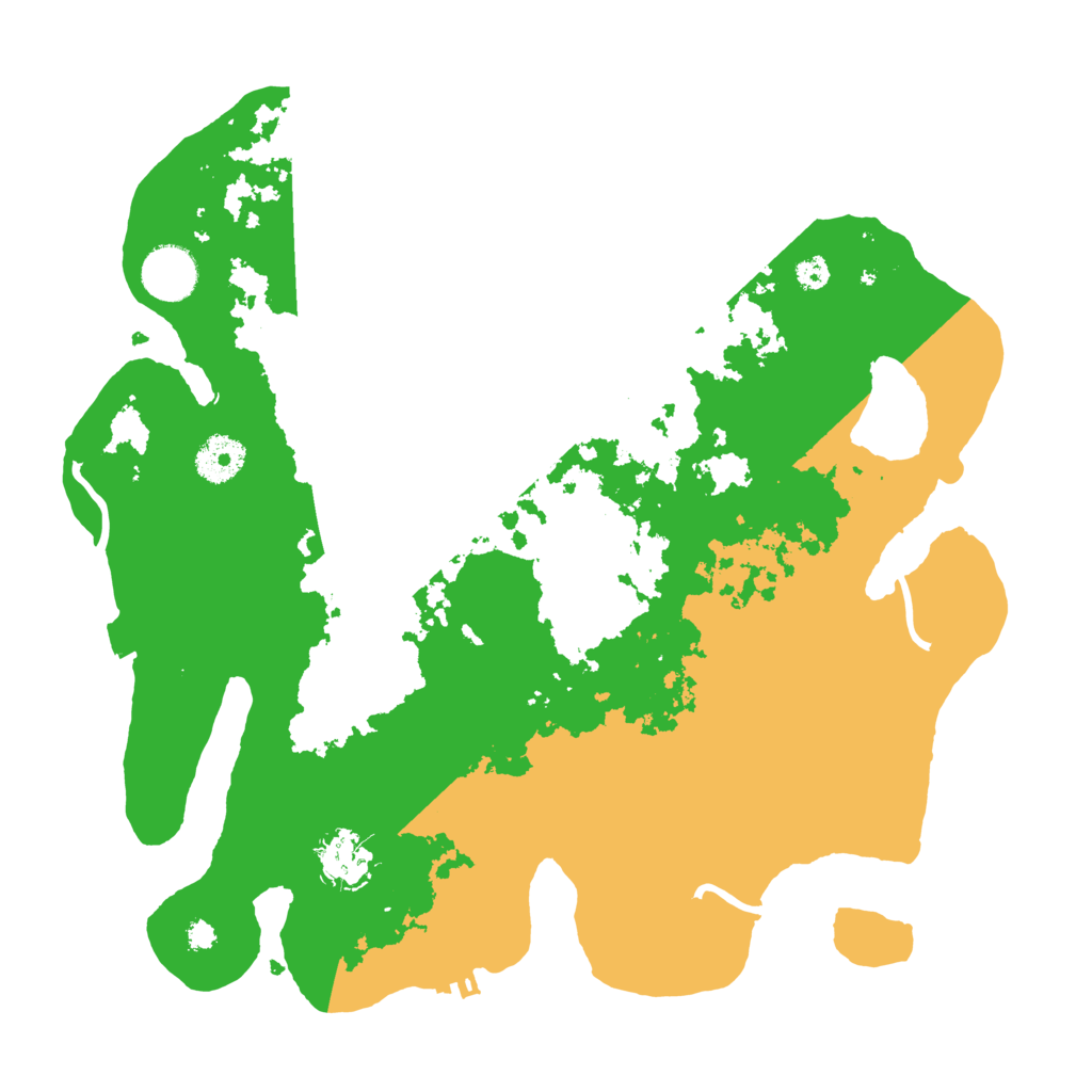 Biome Rust Map: Procedural Map, Size: 3450, Seed: 12803929