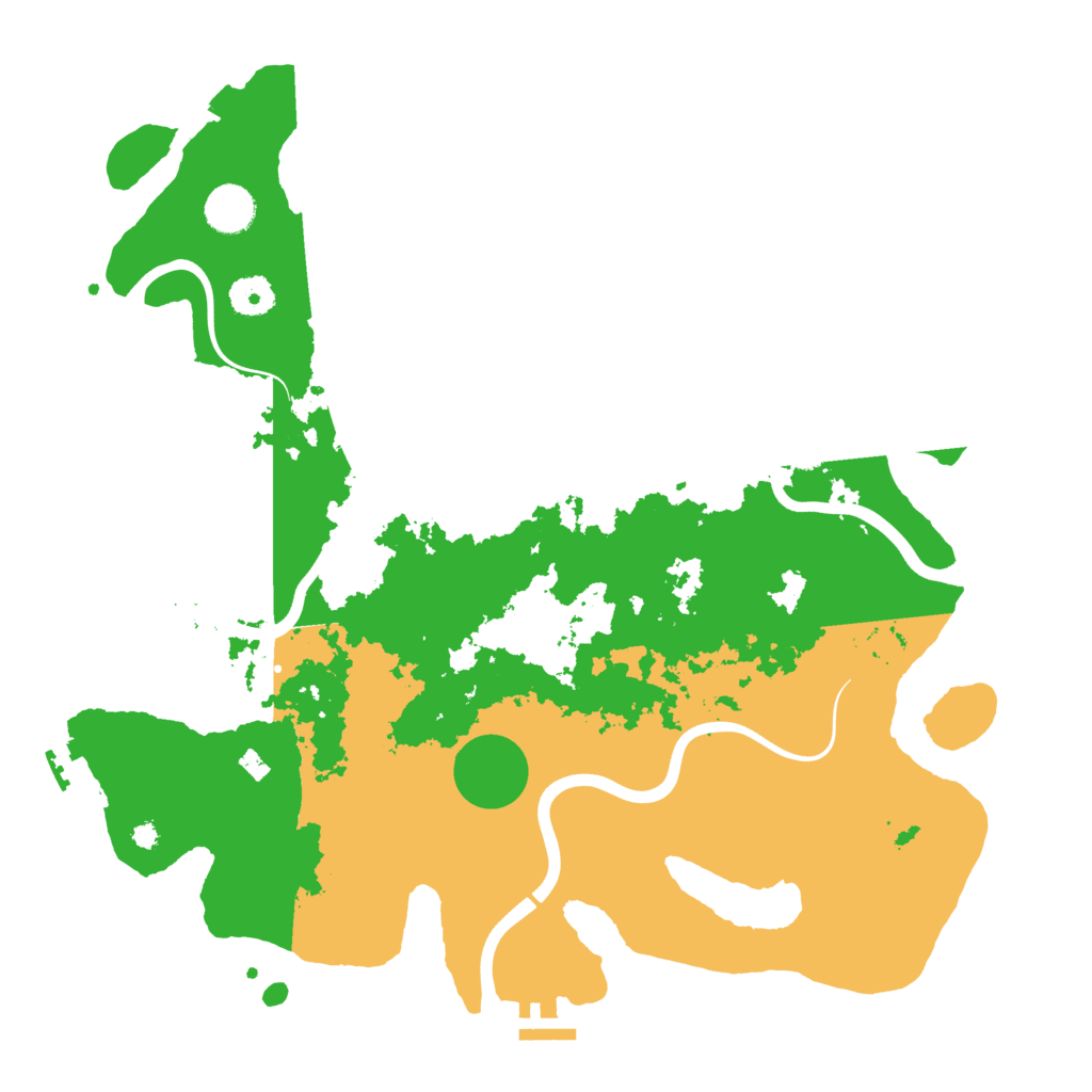 Biome Rust Map: Procedural Map, Size: 3875, Seed: 1450273349