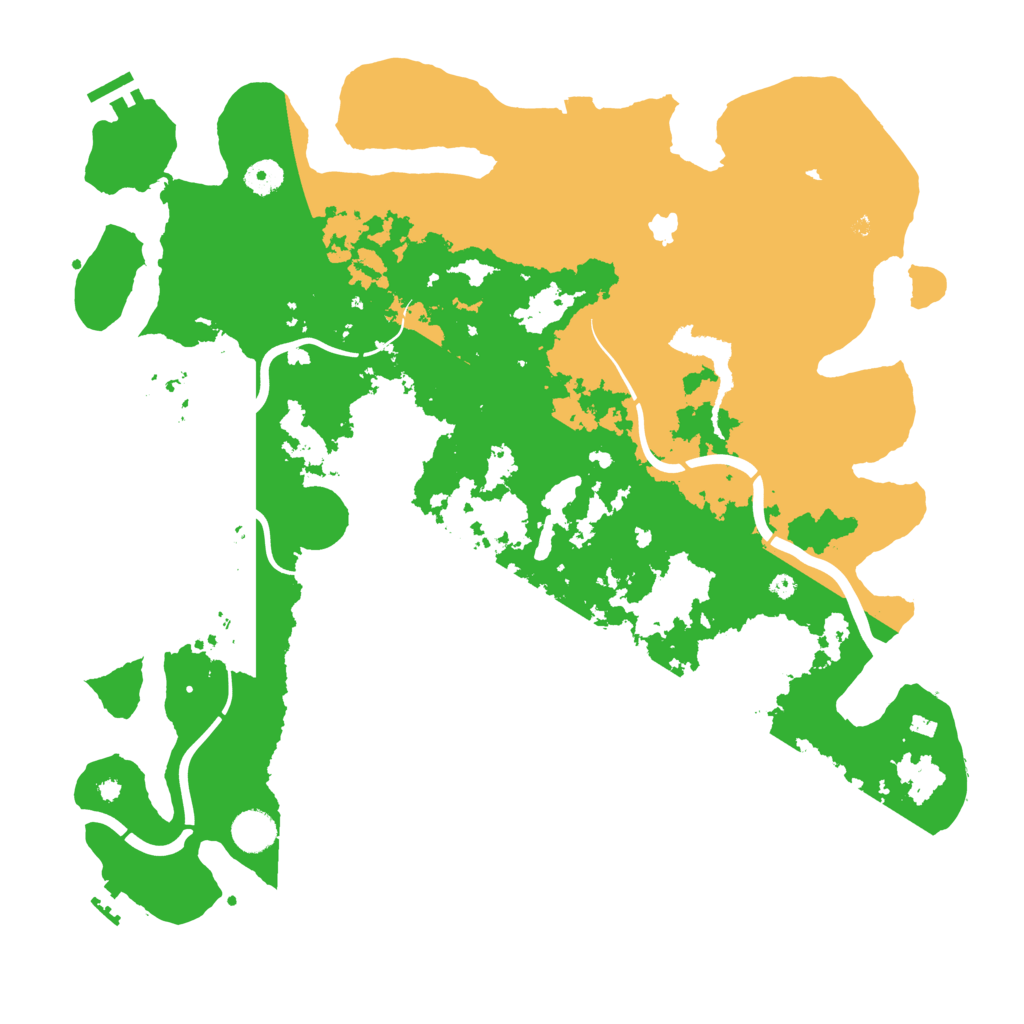 Biome Rust Map: Procedural Map, Size: 4250, Seed: 276701907
