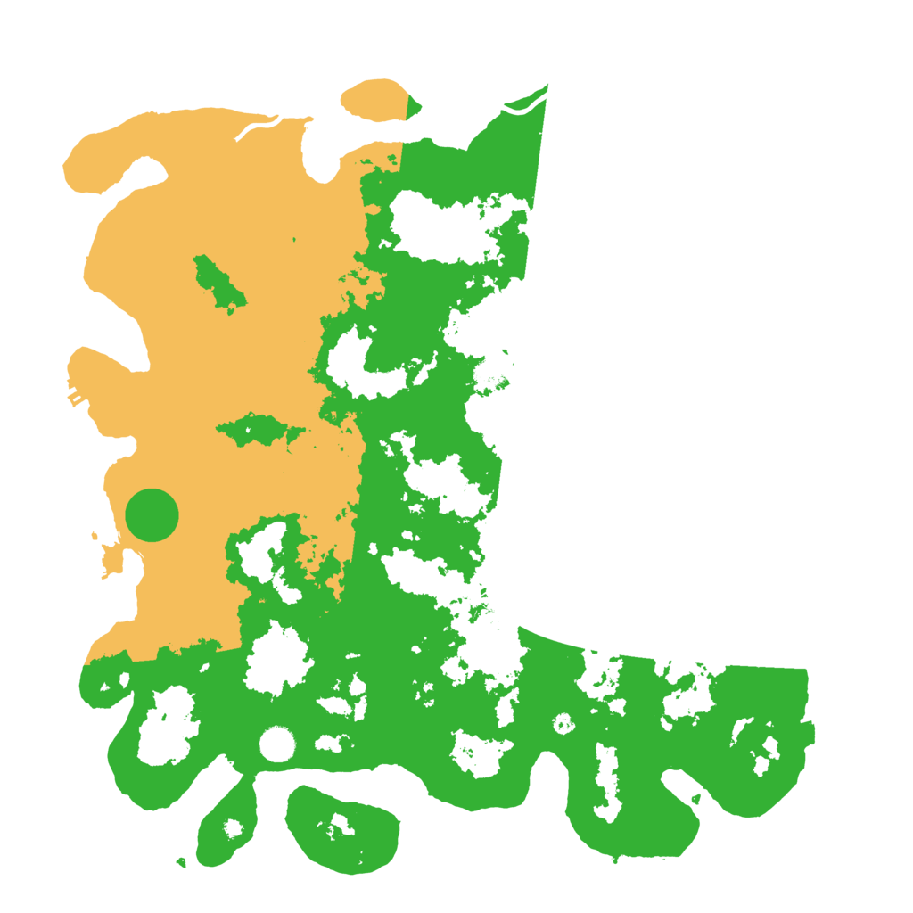 Biome Rust Map: Procedural Map, Size: 4500, Seed: 78432347